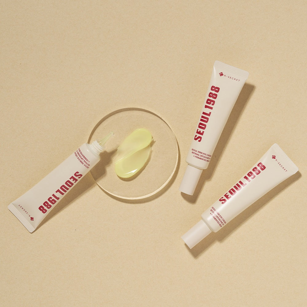 Duo crème contour des yeux KSECRET Seoul 1988 anti-cernes et anti-rides