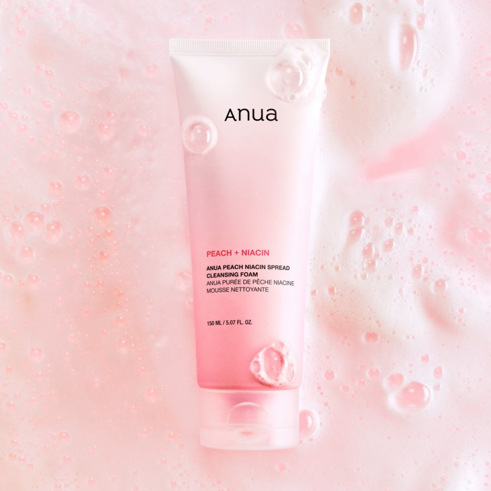 Anua Mousse nettoyante à la pêche et à la niacine 150ml