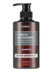 KUNDAL Shampoing miel et macadamia Pamplemousse rose 500ml
